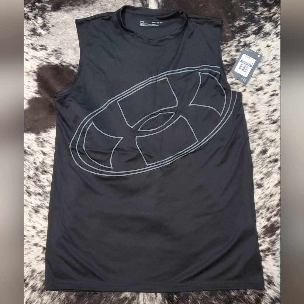 Under Armour Black Sleeveless Shirt